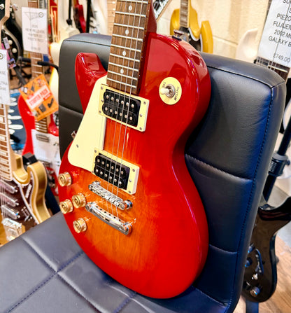 ☀️LEFTY☀️ Epiphone Les Paul LP 100 Left Handed ~ Cherry Sunburst Electric Guitar