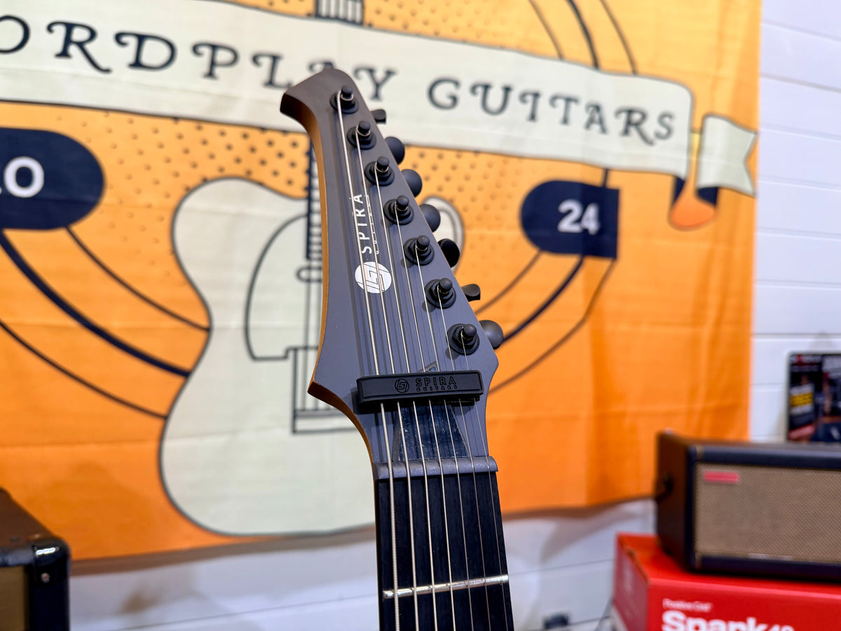 🔥2026🔥 Spira S-407 MBK 7-String Satin Black~ Brand New Model!