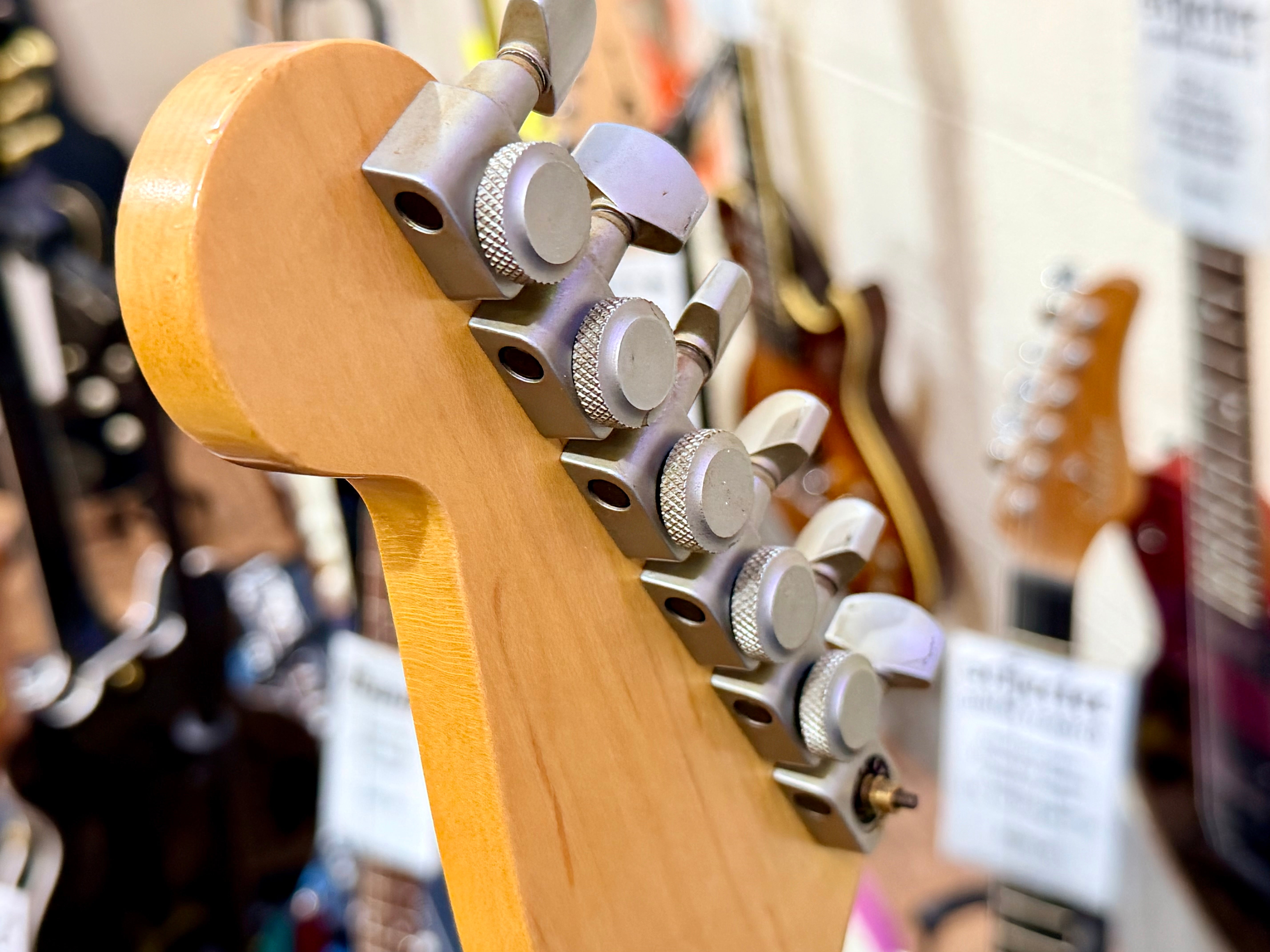 ✨1989 USA✨ Fender American Stratocaster Plus Deluxe~ Midnight Wine~ Lace Sensor