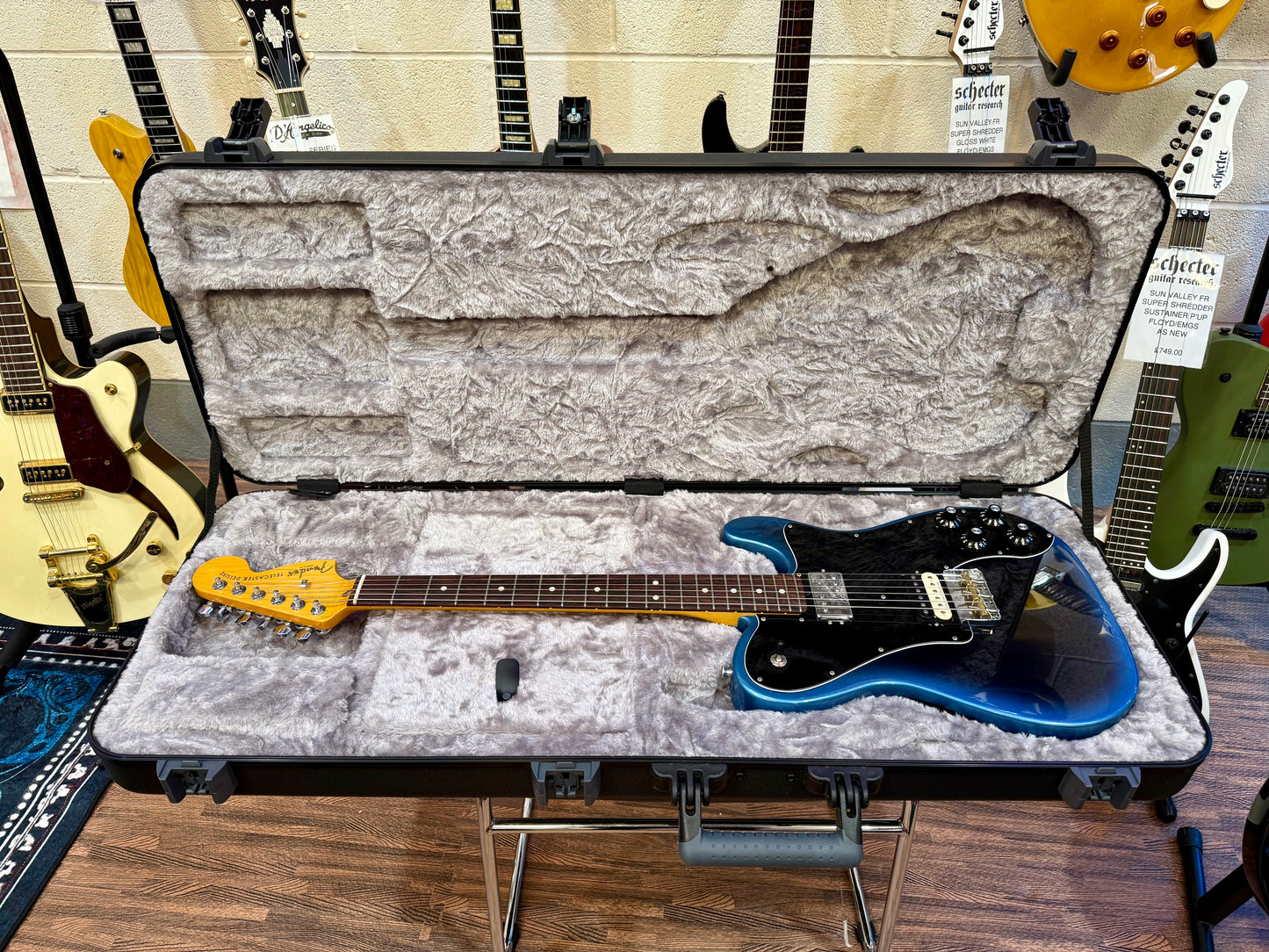 🔥2022 USA🔥 Fender American Professional II Telecaster Deluxe~ Dark Night~ Seymour Duncan!