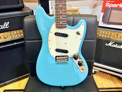 ✨2024✨ Fender Player II Mustang~ Aquatone Blue Electric Guitar~ Mexican MIM!