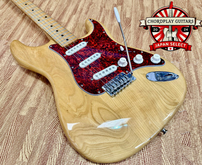 🇯🇵 70’s JAPAN 🇯🇵 Kimbara Stratocaster MIJ Natural Ash~ Late 1970s Matsumoku!