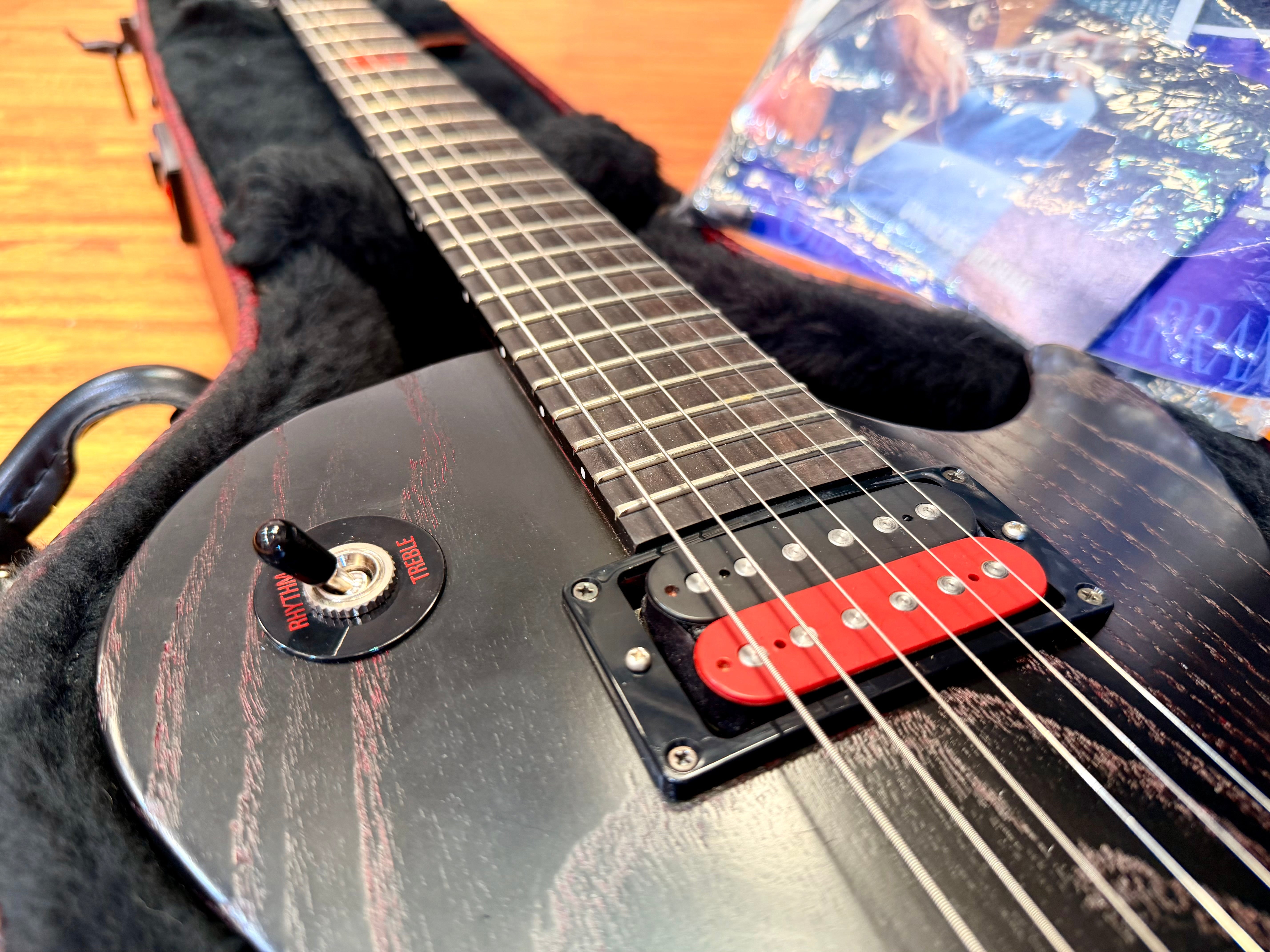 🔥RARE🔥 2003 Gibson Les Paul Voodoo Limited Run~Ebony + JuJu + Snakeskin Case!