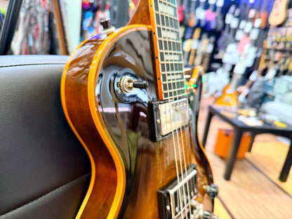 🔥2025🔥 Epiphone Les Paul Custom Widow Orange Burst~ Inspired by Gibson + Bag!