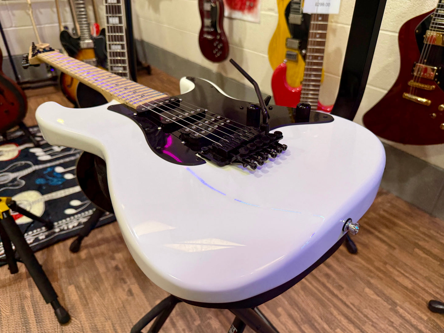 🔥MINT 2023🔥 Jackson Adrian Smith SDXM~ Snow White~ Iron Maiden Signature!