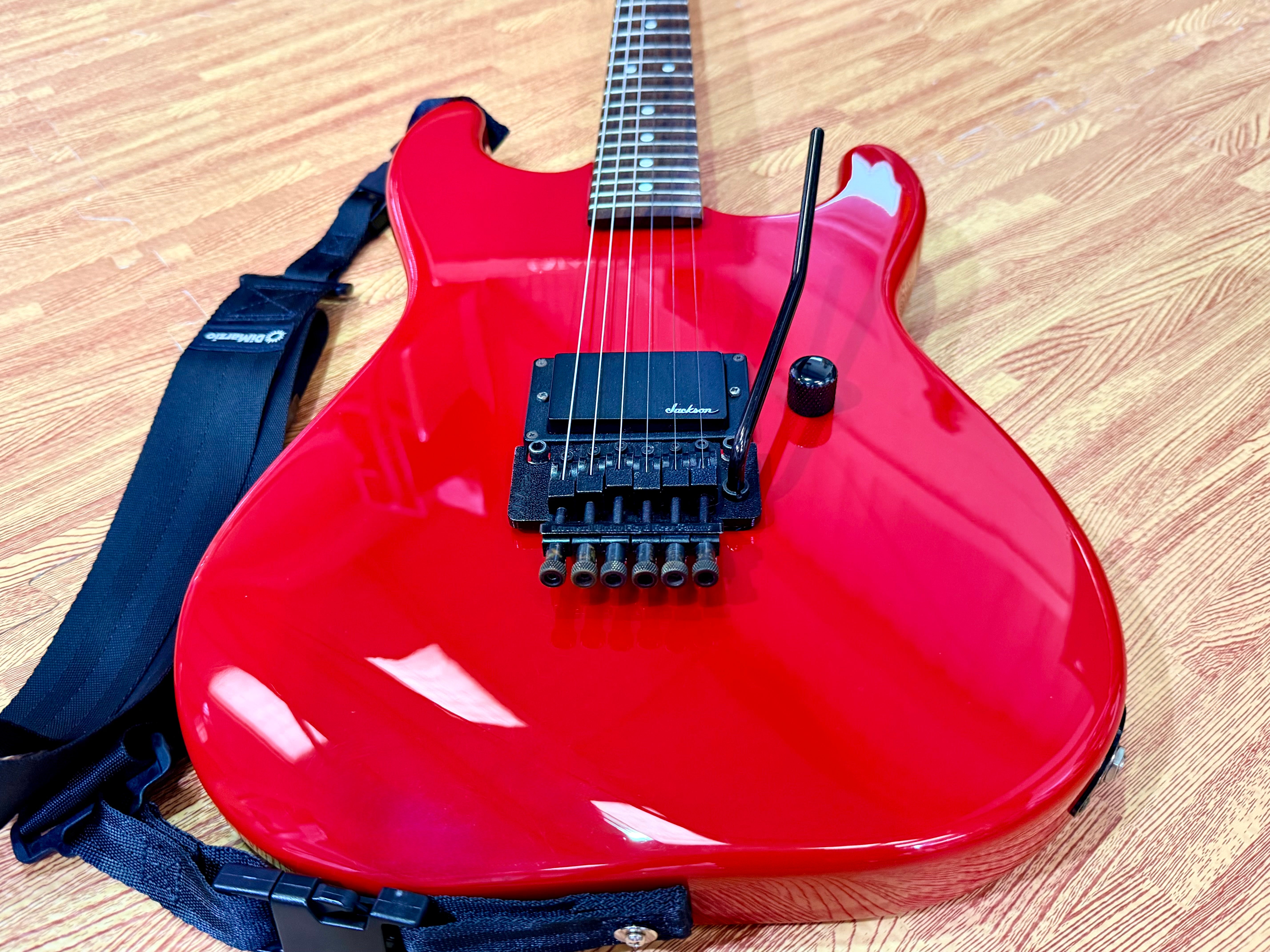 🔥RARE🔥 1987 Charvel Model 2 Red~ MIJ 80s Made In Japan~ JT6 Floyd Rose/Jackson