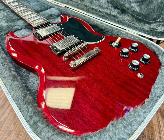 🍒2012🍒 Epiphone SG G-400 Pro~ Heritage Cherry Red + Hiscox Hard Case!