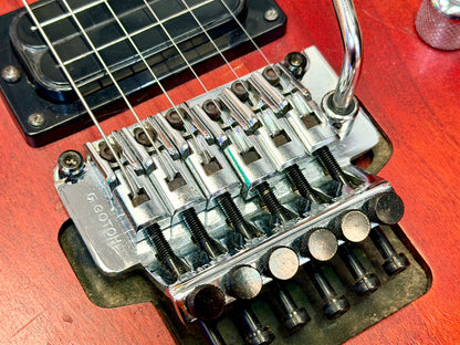 🔥1994🔥 Washburn N2 Nuno Bettencourt~ Korea Padauk Red + Gotoh + Bill Lawrence!