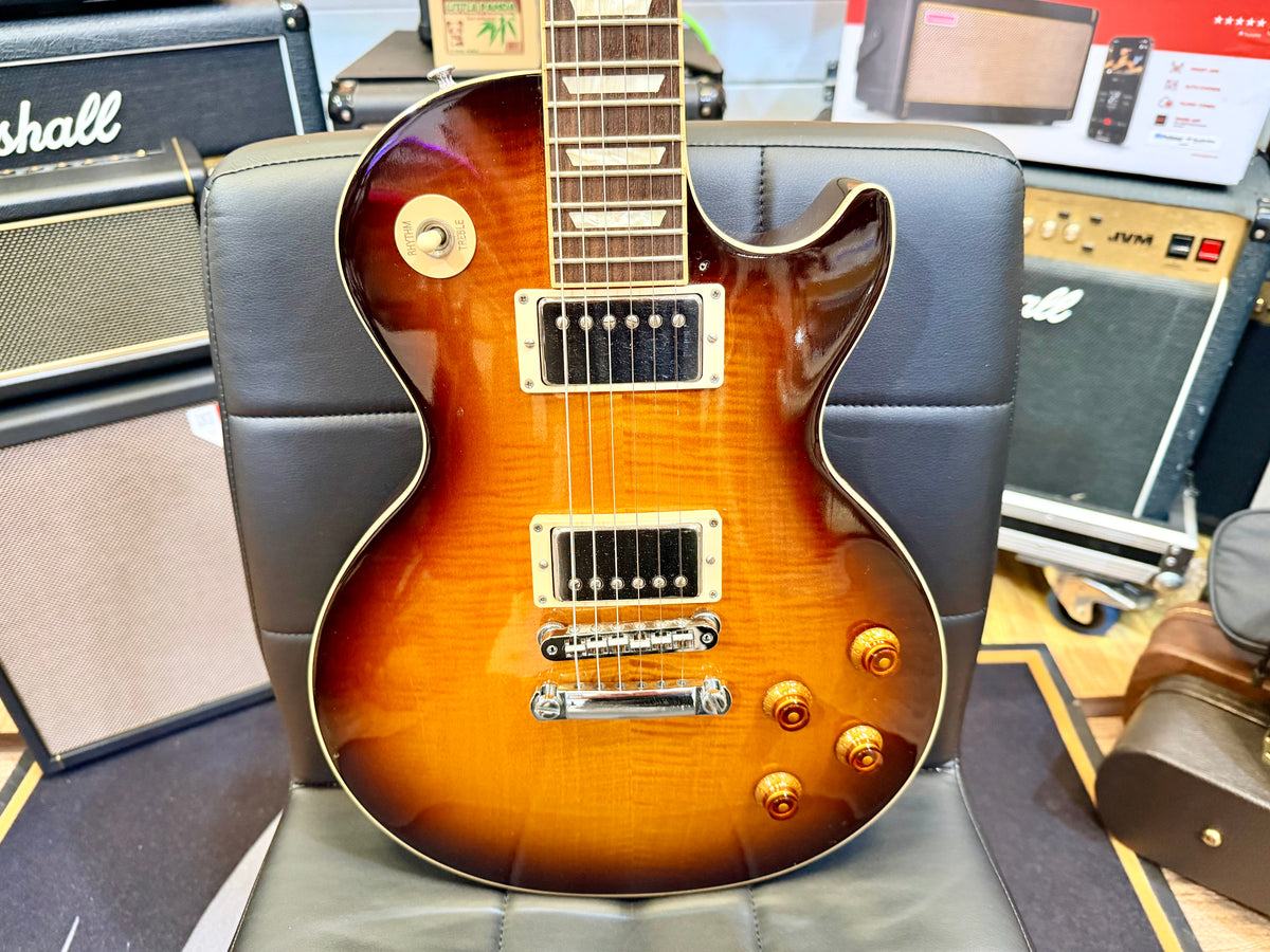 ✨2011✨ Gibson Les Paul Traditional Plus Top Desert Burst + OHSC & Certificate!