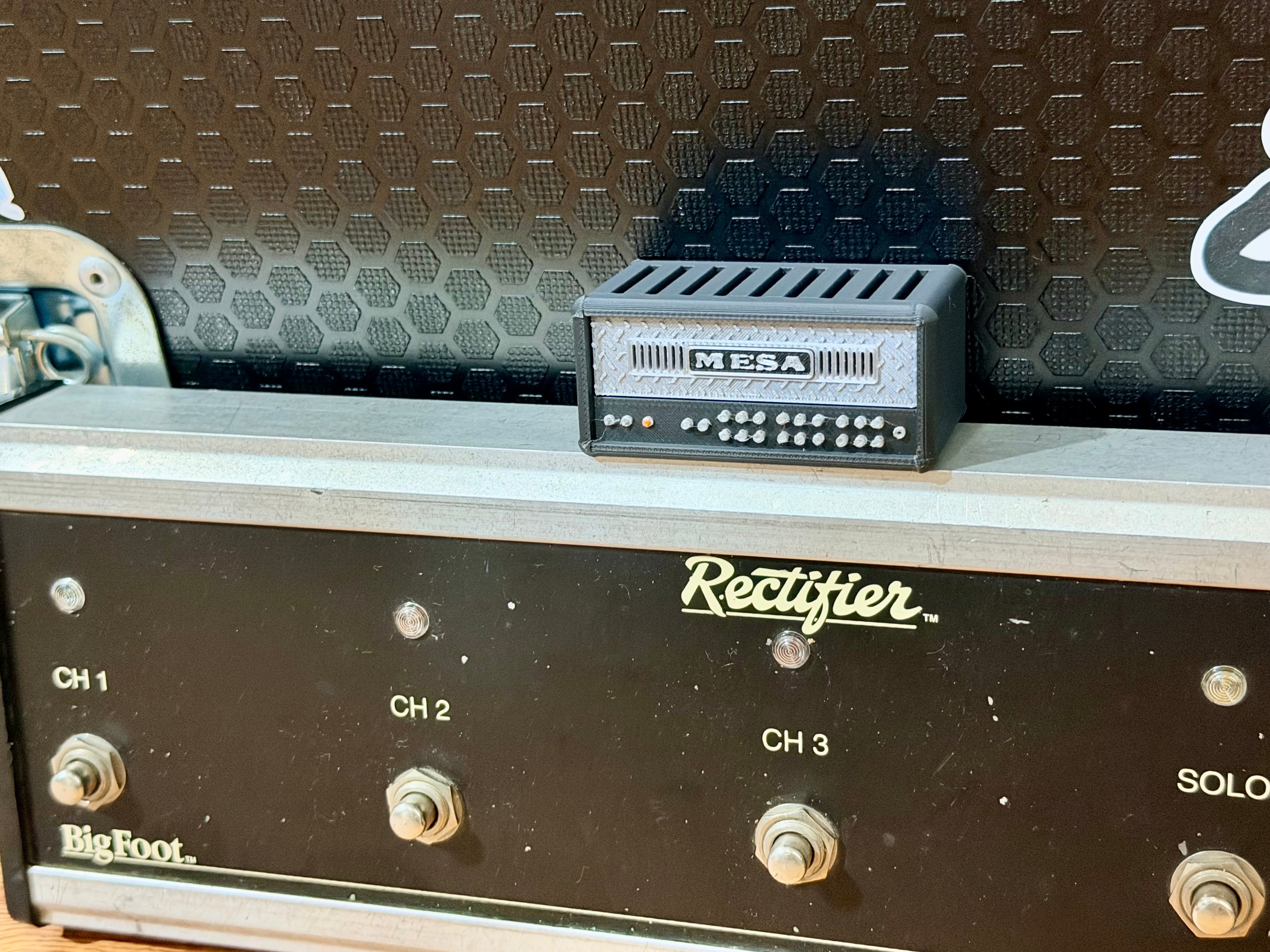 🔥 Mesa Boogie Dual Rectifier Solo Head Amplifier 100W Valve Amp + Case 🔥