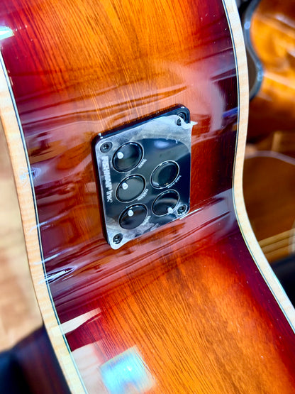 Faith Blood Moon Venus FVBMB All-Solid Trembesi Electro-Acoustic Guitar + Case