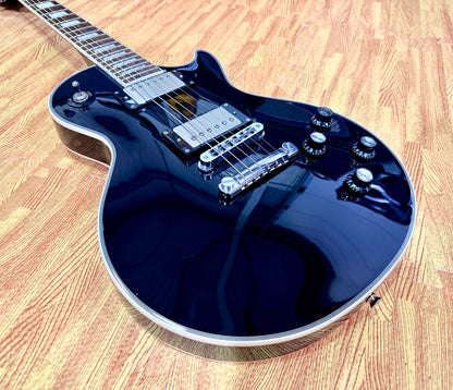 🔥2021🔥 Burny RLC-50JS Black John Sykes Les Paul Custom~ IronGear Pickups!