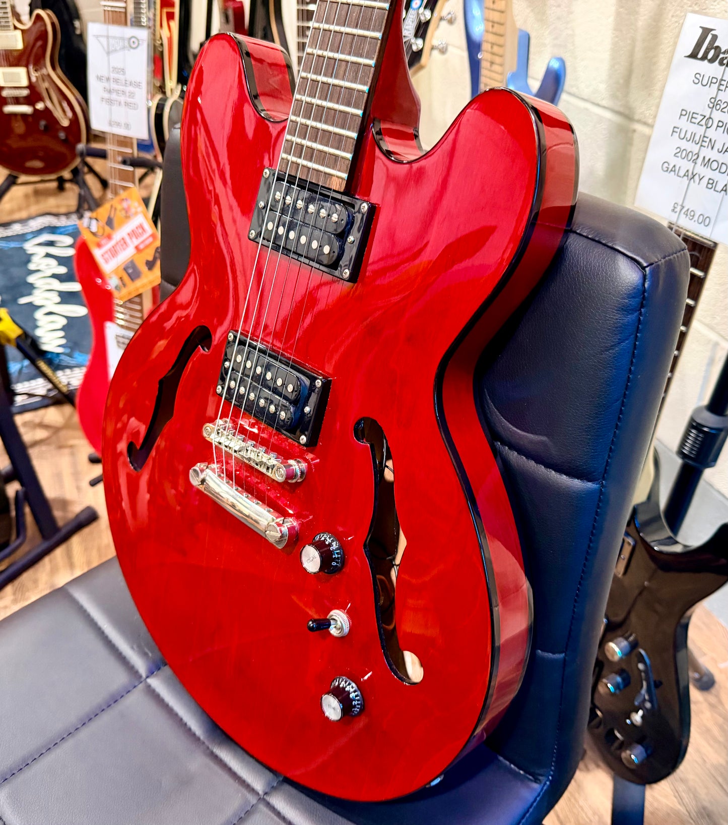 🍒LTD EDITION🍒 Epiphone Dot Studio ES-335 Semi-Hollow~ Custom Shop Cherry Red!
