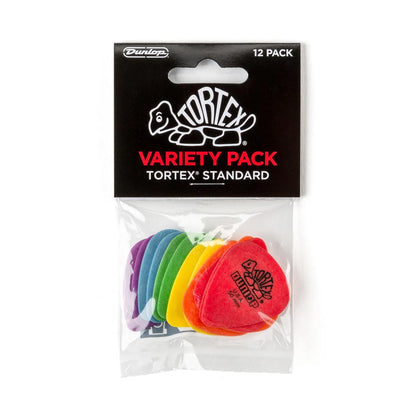 Jim Dunlop PVP418 Variety Picks Pack -Tortex - 12 Picks