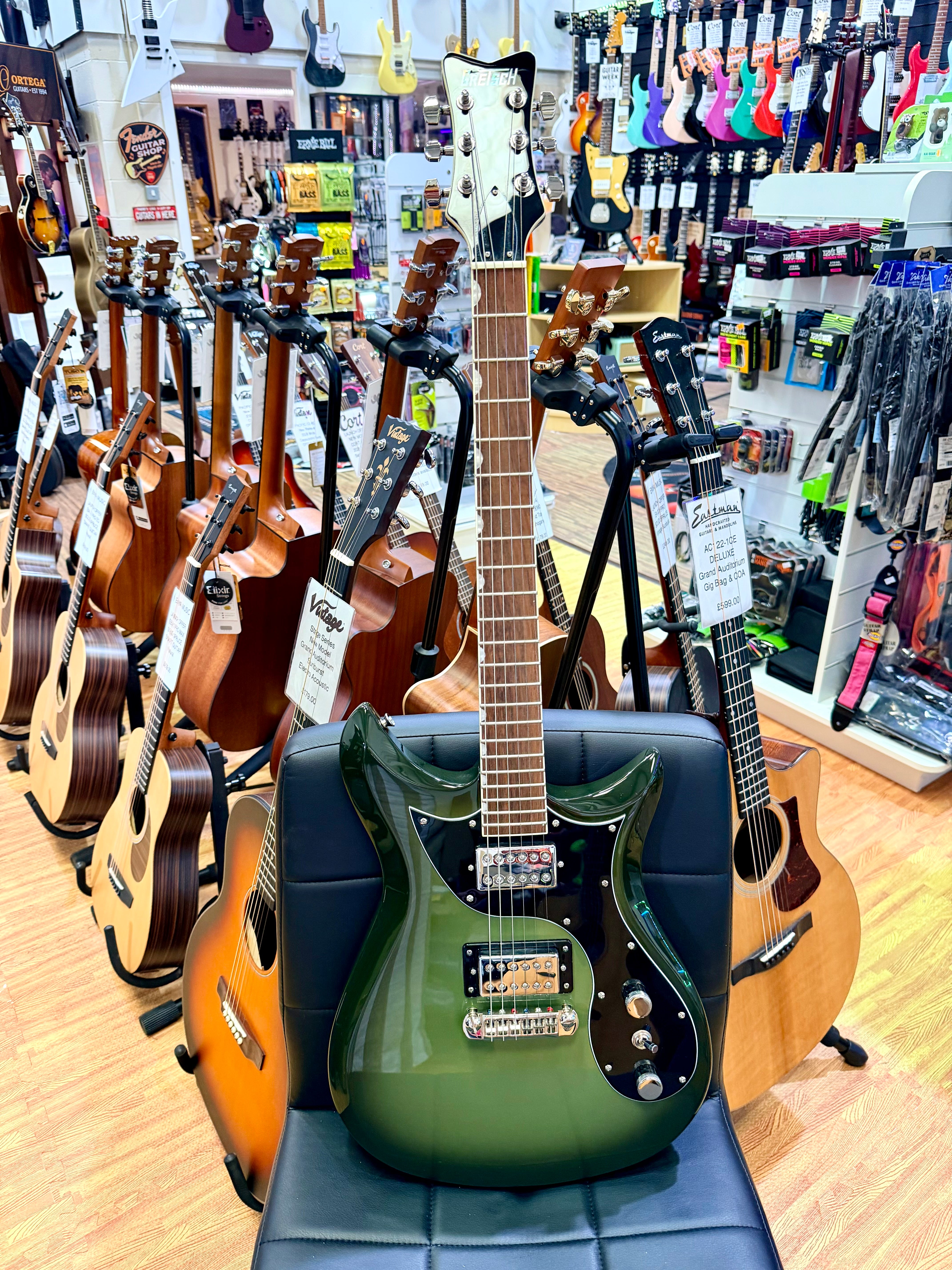⚡️EX-DEMO⚡️ 2025 Gretsch Electromatic CVT Double-Cut Wychwood Green~ EX-Demo!