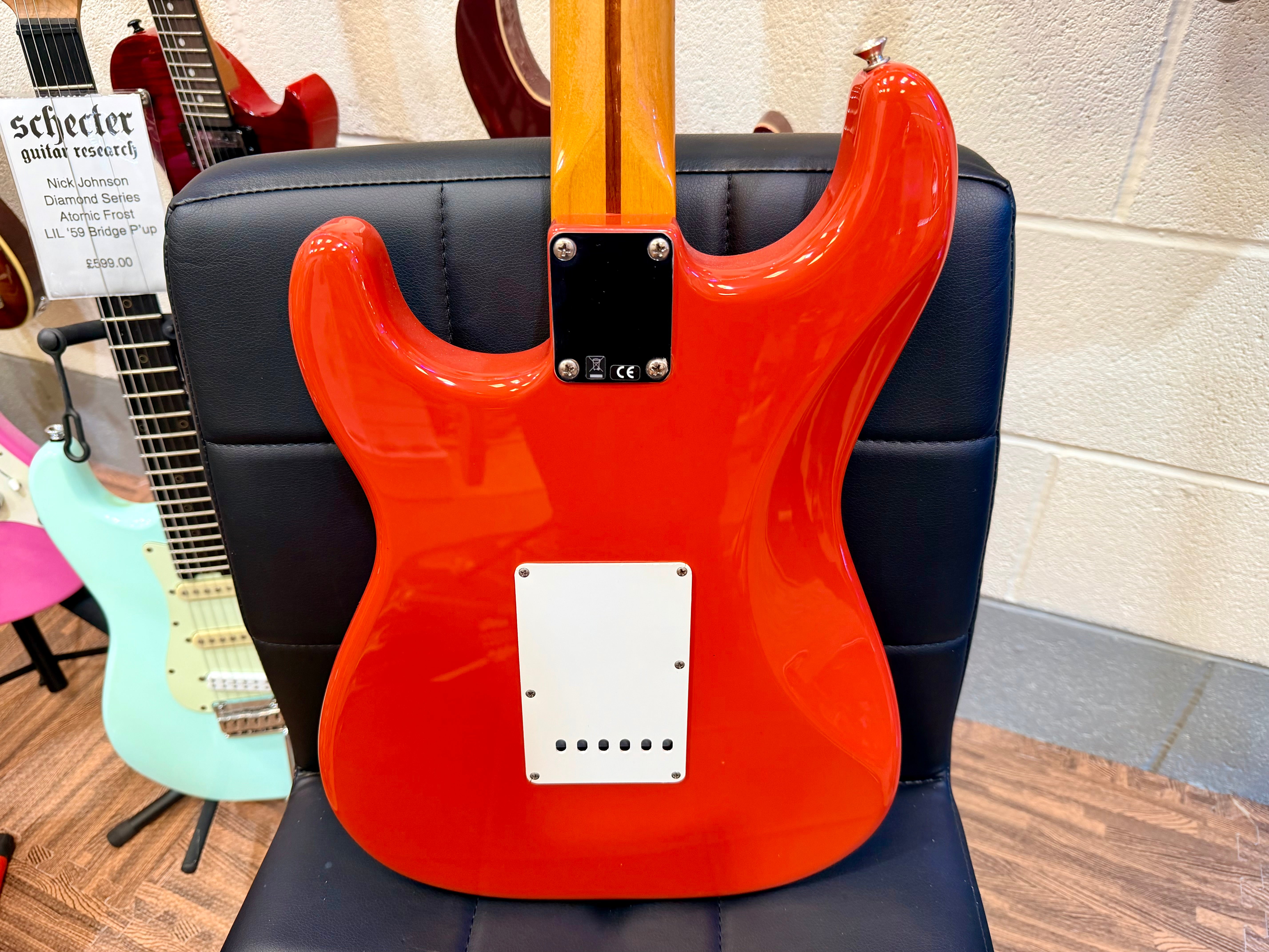 🌟2013🌟 Fender Classic Series 50s Stratocaster~ Fiesta Red~ Mexican MIM Strat!