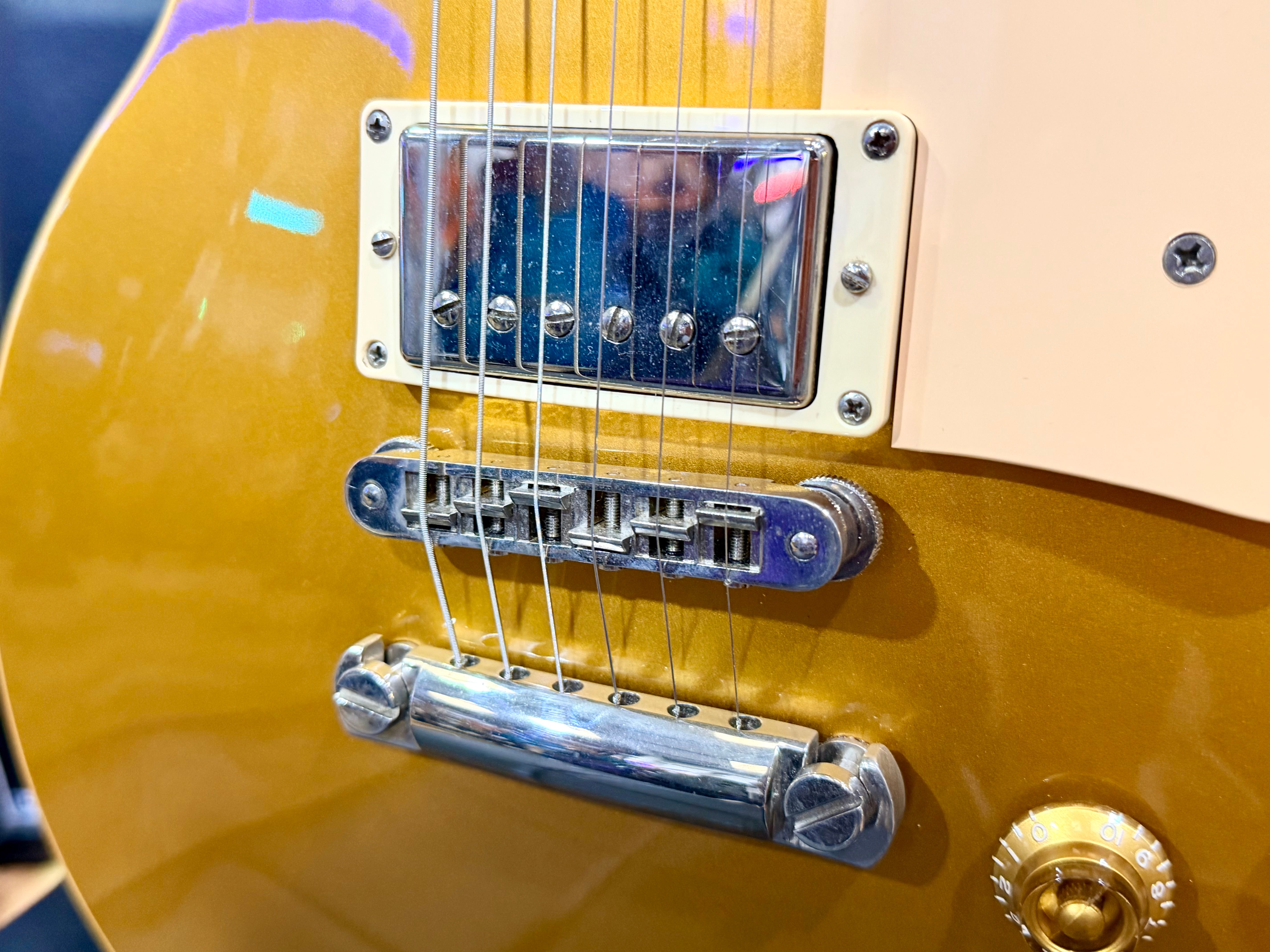 🌟 2005 Gibson USA Les Paul Standard Goldtop Jim Marshall OBE Signed + Case 🌟