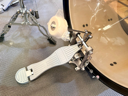 🥁 Performance Percussion PP250 5-Piece Drum Kit~ Metallic Blue Acoustic Set 🥁