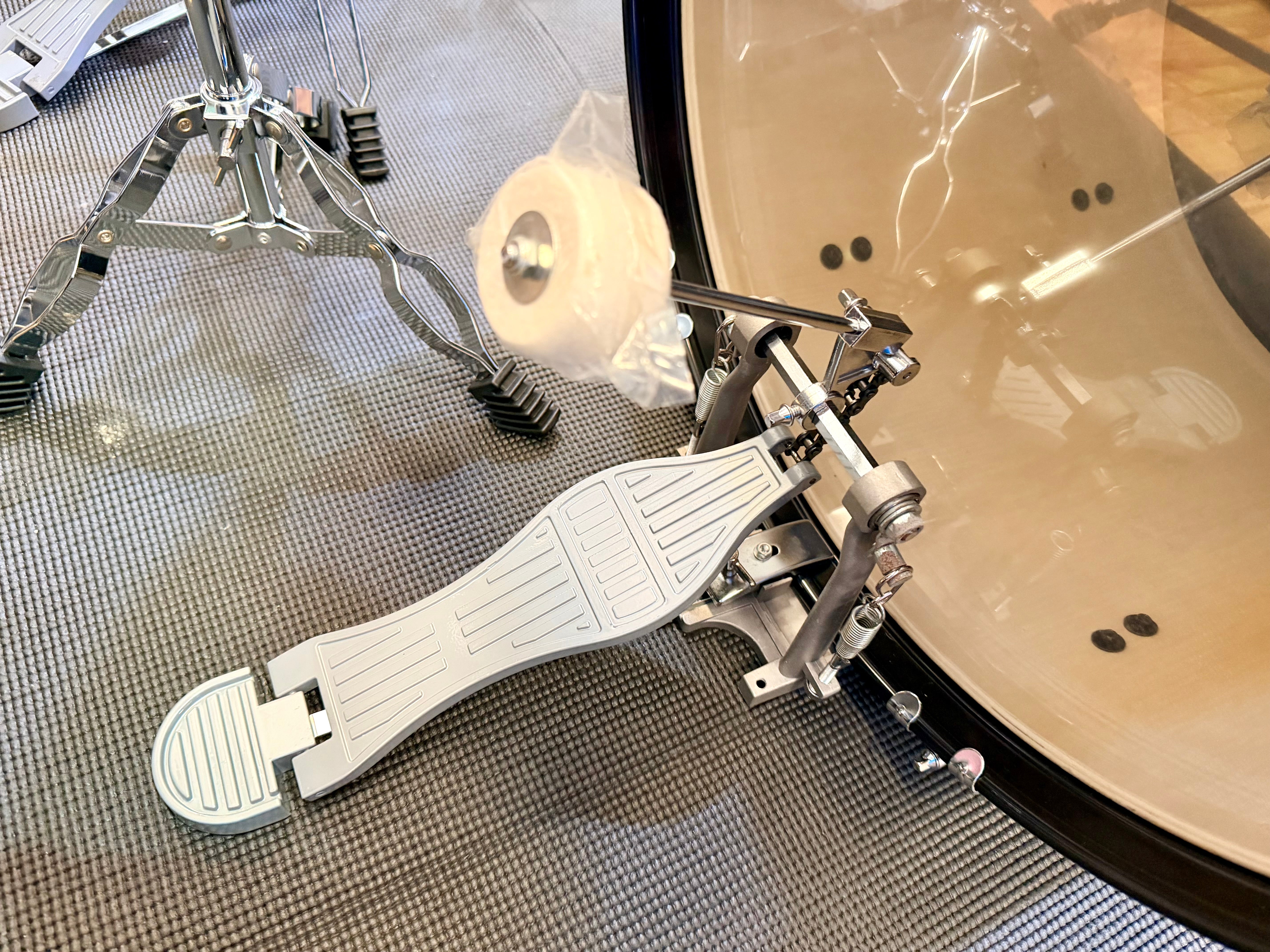 🥁 Performance Percussion PP250 5-Piece Drum Kit~ Metallic Blue Acoustic Set 🥁