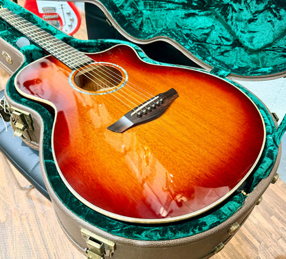 🌟MINT🌟 Faith FVBMB Venus Trembesi Blood Moon Burst~ Electro Acoustic~ Hard Case!