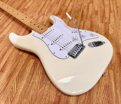🌟2025🌟 Fender Standard Stratocaster Electric Guitar~ Olympic White~ Maple Neck