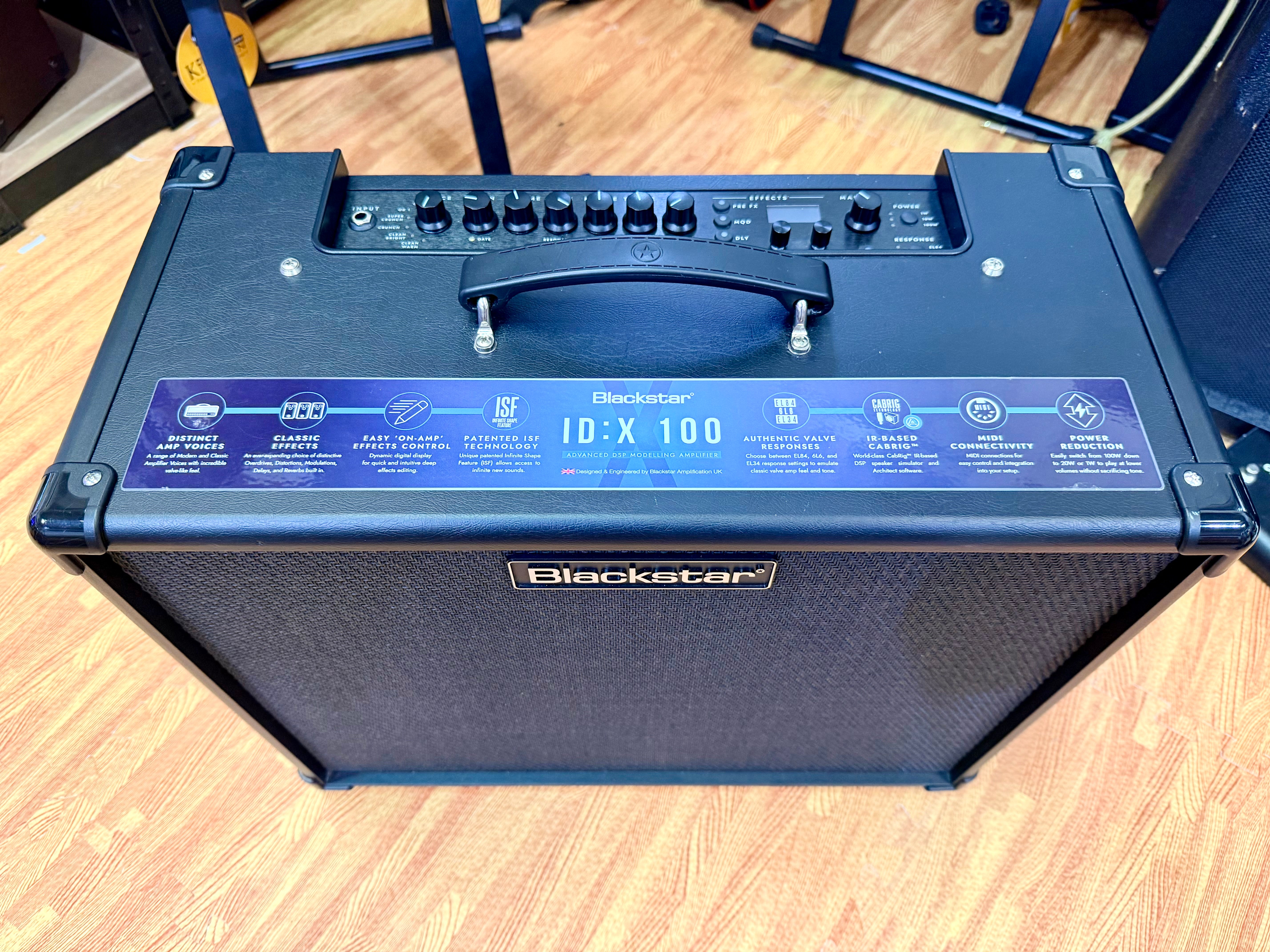 🎸 Blackstar ID:X 100 100W 1x12 Digital Modelling Guitar Combo Amp~ Amplifier 🎸
