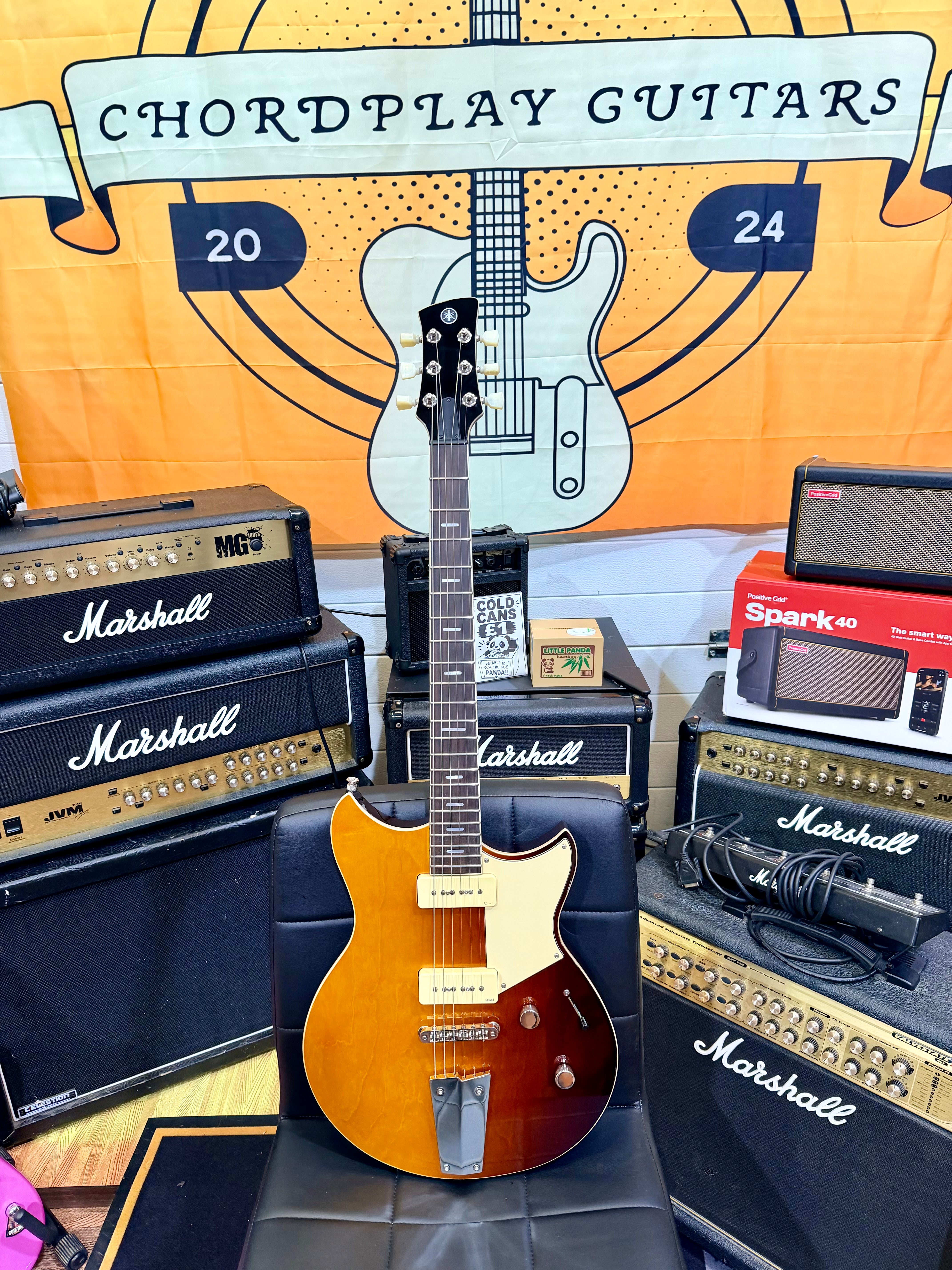 ☀️2025☀️ Yamaha Revstar Standard RSS02T Sunset Burst P90 Electric Guitar + Bag!