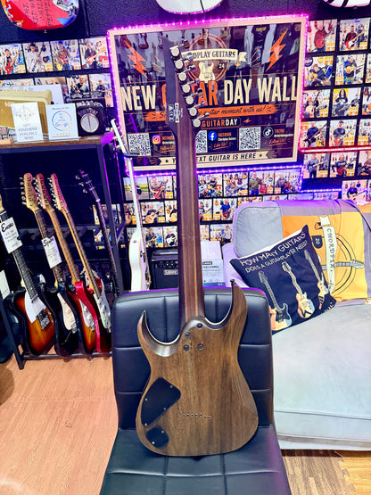 🔥2019🔥 Ibanez RGA71AL Axion Label 7 String~ Indigo Aurora Burst~ Bare Knuckle!