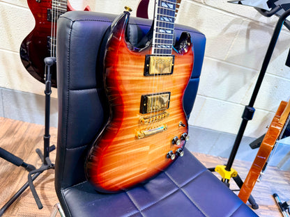 🔥MINT🔥 Gibson SG Supreme In Fireburst~ AAA Figured Top~ Gold Hardware 2023 USA!