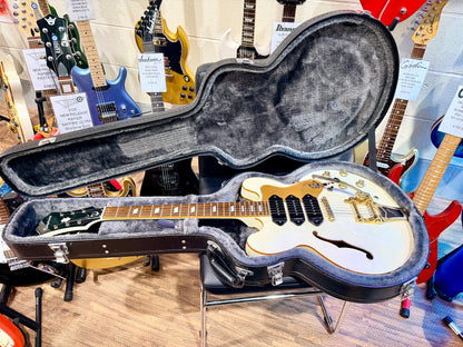 ✨LIMITED EDITION✨ Epiphone Riviera Royale Custom P93~ Pearl White + Hard Case!