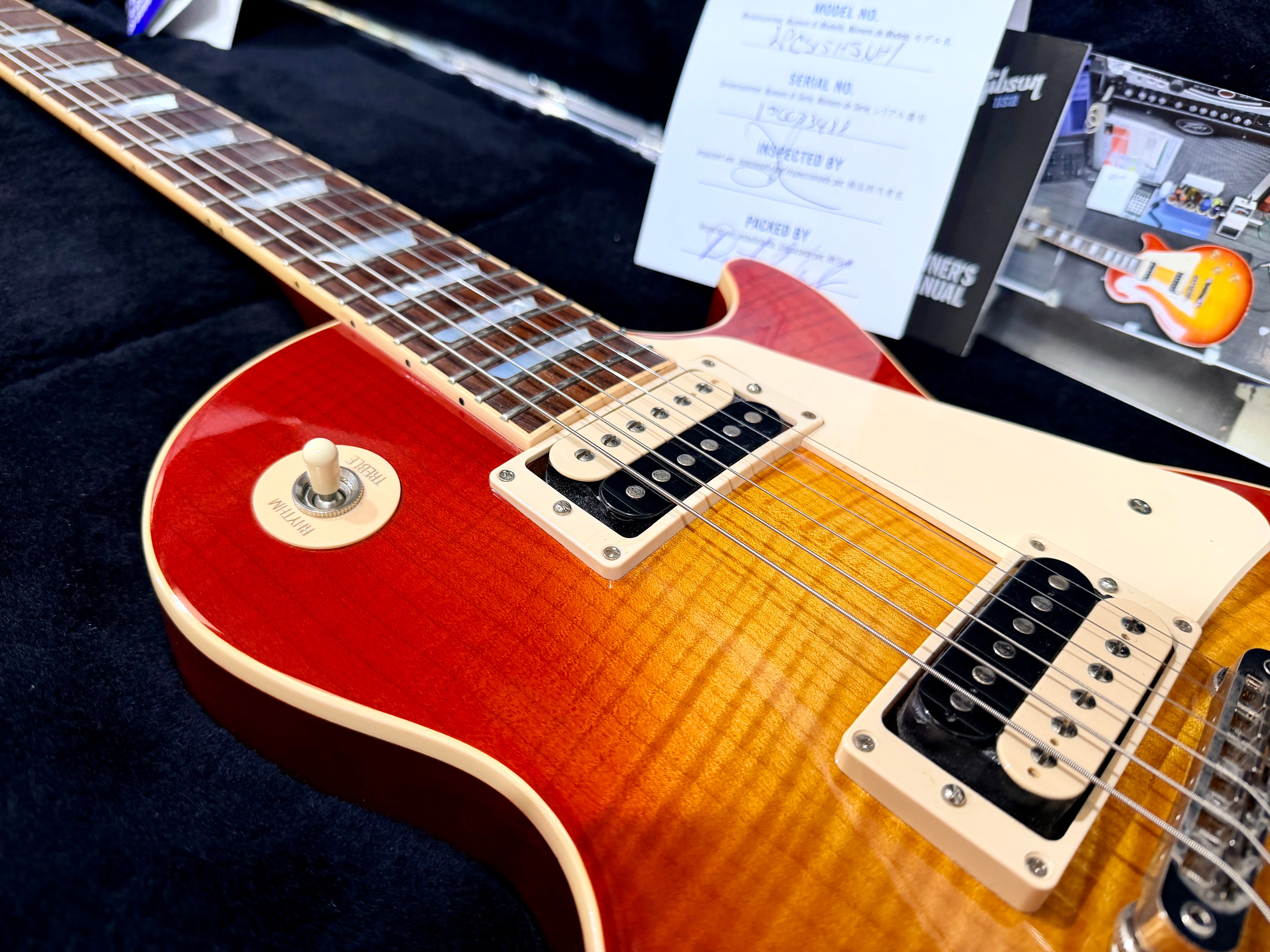 🌟Les Paul 100th🌟 2015 Gibson Les Paul Classic~ Cherry Sunburst + Case & Docs!