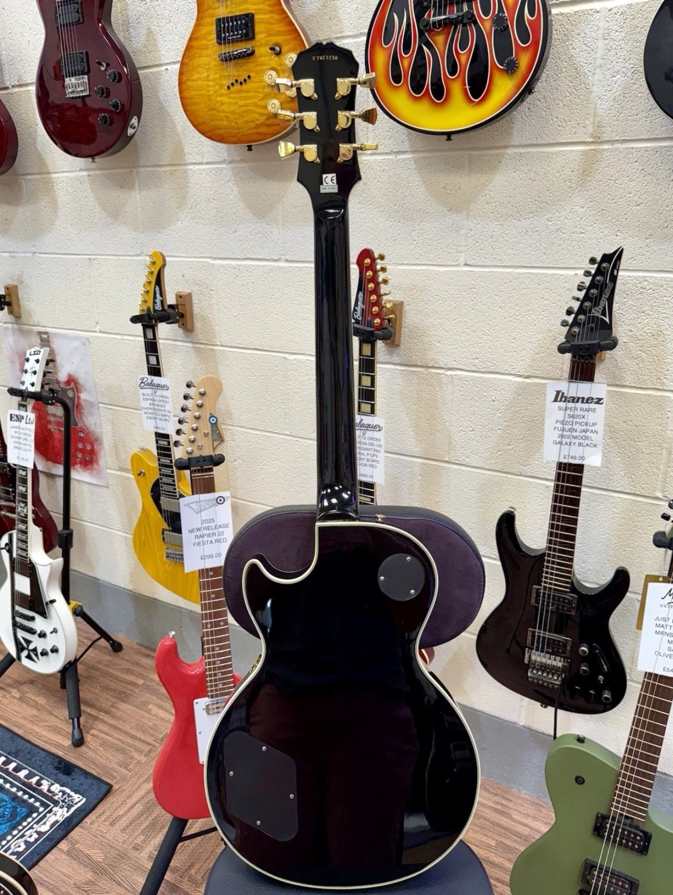 🔥1997 Korea🔥  Epiphone Les Paul Black Beauty Custom~ Exceptional Condition!
