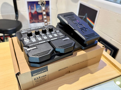 🎸 Zoom G1X Four Multi-Effects Processor for Electric Guitar~ FX Pedal~ Boxed 🎸