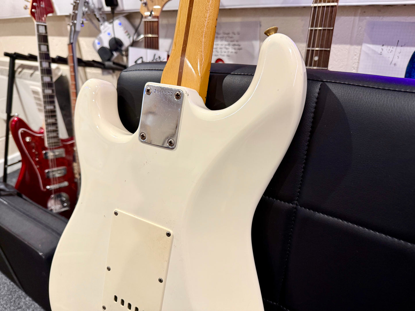 🌟 1983 JAPANESE VINTAGE 🌟Fender Squier JV Stratocaster~ 57 Spec~ Vintage White