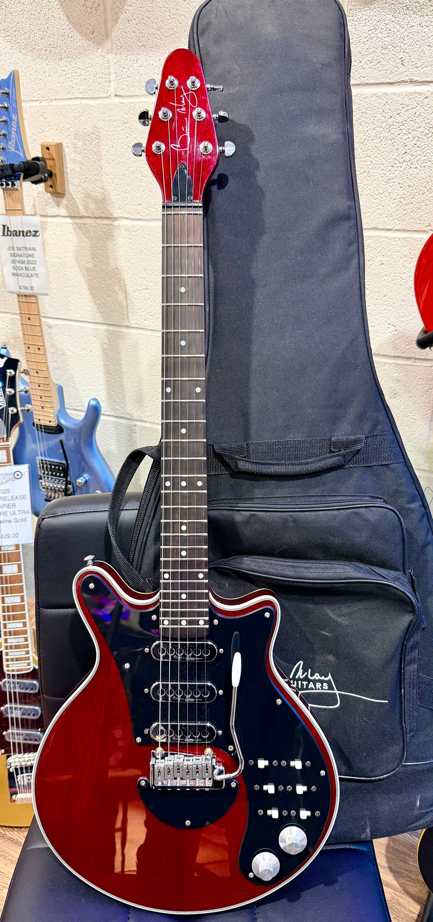 🔥BMG🔥 Brian May Red Special~ Antique Cherry~ Gig Bag~ 2023 Model!