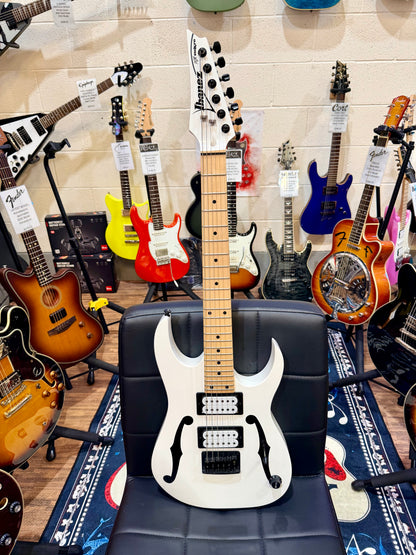 🔥 3/4 Size 🔥 Ibanez PGM Paul Gilbert Mikro Series Electric Guitar~ White!