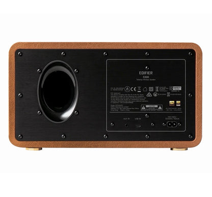 Edifier S300 Tabletop Bluetooth Hi-Res Airplay 2 Speaker - Brown