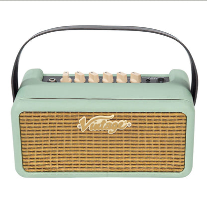 🔥NEW🔥 Vintage Retro 15w Guitar Amplifier with DSP ~ Mint Green