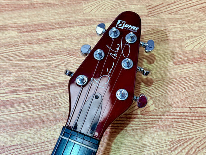 ⚡️2003⚡️ Burns London Brian May Signature Red Special~ Cherry Red Korean Made!