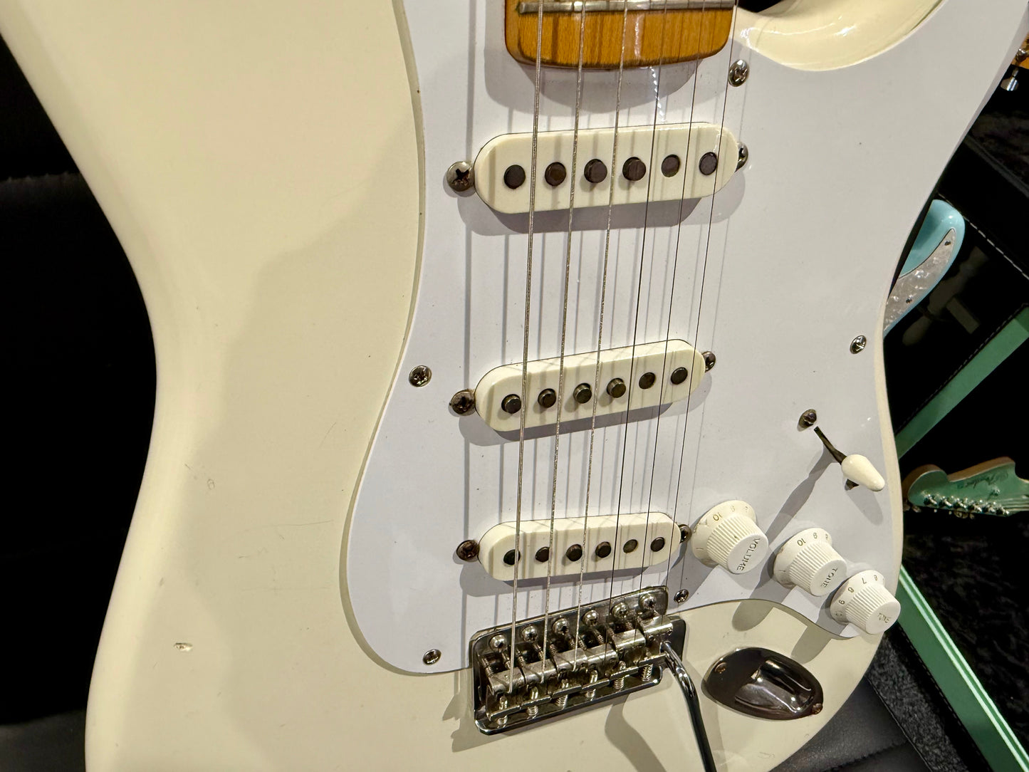 🌟 1983 JAPANESE VINTAGE 🌟Fender Squier JV Stratocaster~ 57 Spec~ Vintage White