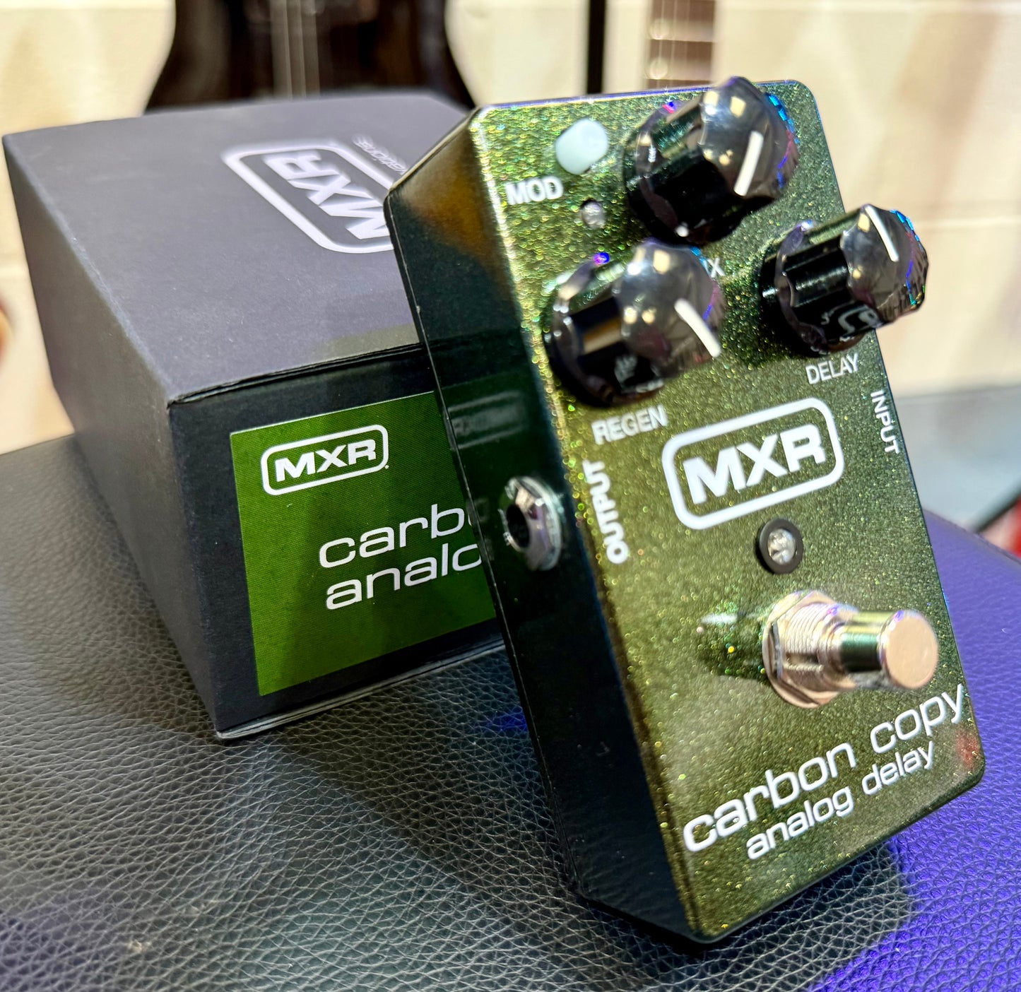 🎸BOXED🎸 MXR M169 Carbon Copy Analog Delay Guitar Effects Pedal - Green