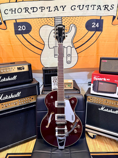 🍒2022🍒 Gretsch G5655T Electromatic Center Block Jr. Dark Cherry Metallic!