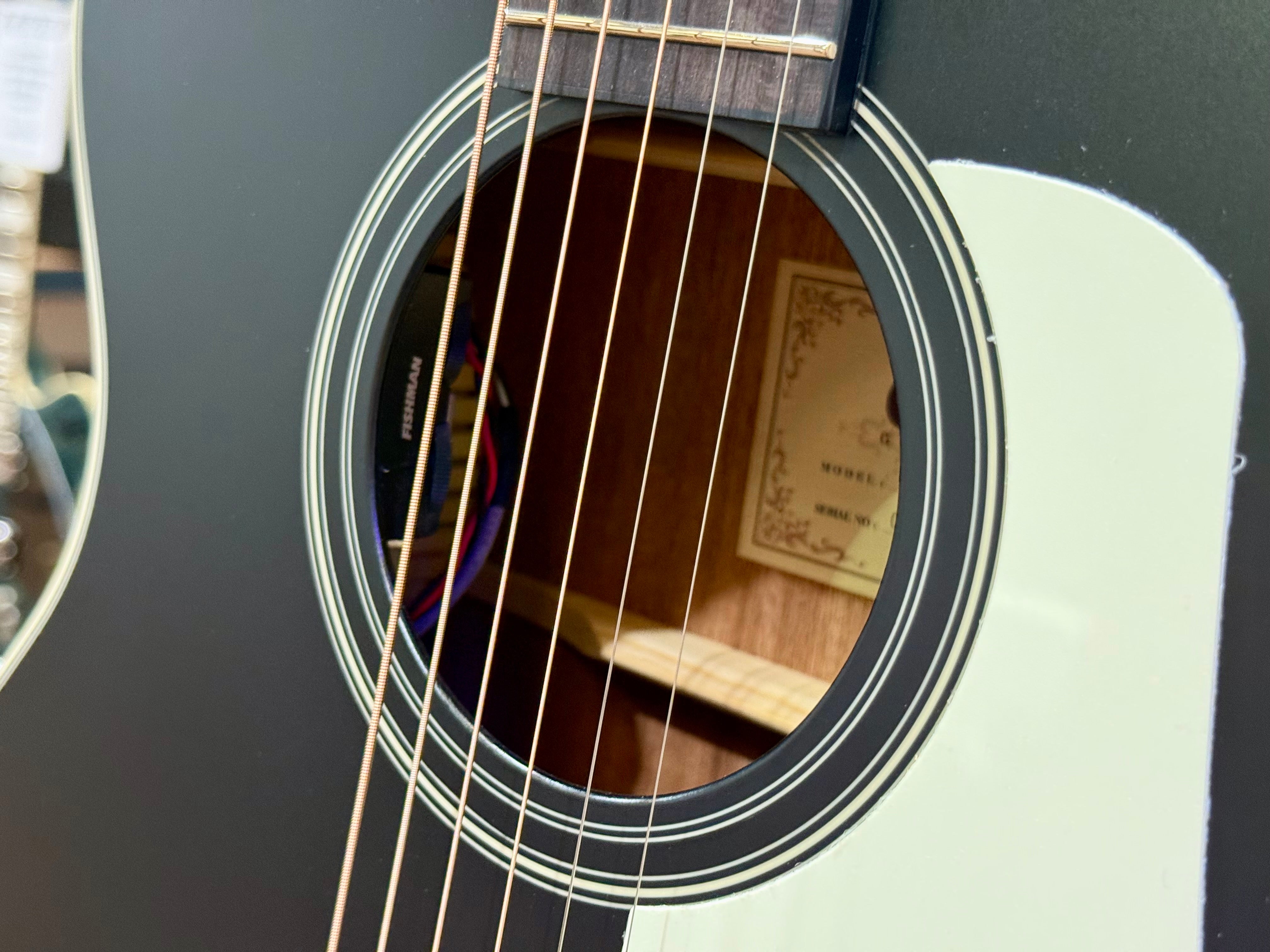 🌟2025 BRAND NEW MODEL🌟 Cort L100 OCF CED Black Satin Electro-Acoustic Guitar!