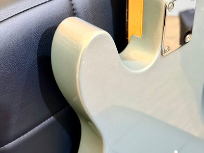 🔥2012🔥 Fender Blacktop Telecaster Baritone~ Ghost Silver HSS~ Mexican MIM Tele
