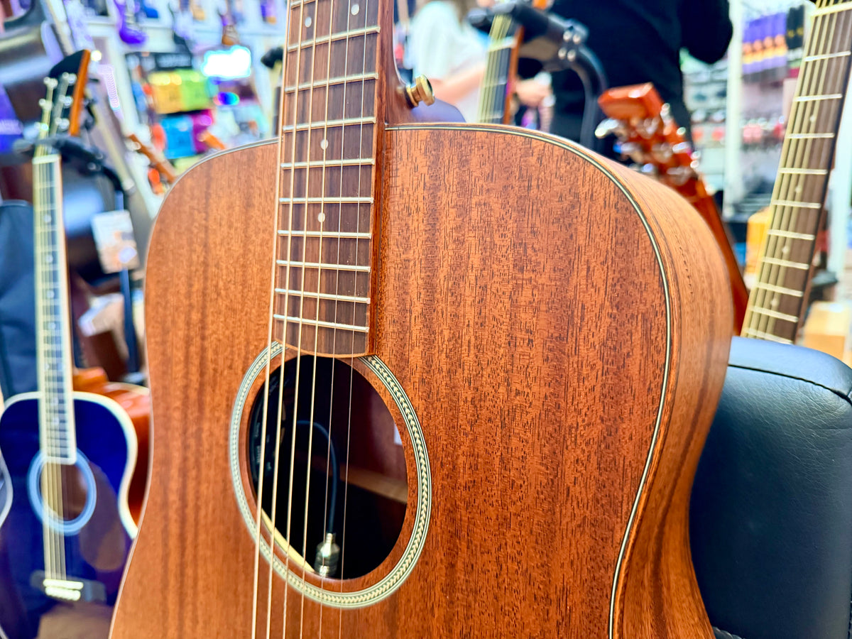 Crafter MIND D-MAHOe Pro Electro Acoustic Guitar~ Solid Mahogany Top + Gig Bag