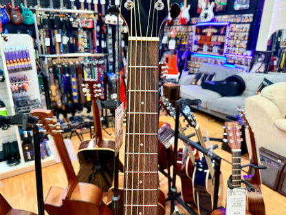 ✨NEW✨ Brunswick BTK60EB Ebony Grand Auditorium Cutaway Electro Acoustic Guitar!