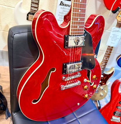 🌟BRAND NEW🌟 Tokai UES78 SR Semi Hollow Body~ See-Through Red~ ‘335’ Style!