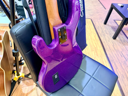 ✨2024✨ Sterling Music Man StingRay RAY34~ Purple Sparkle~ Electric Bass + Bag!