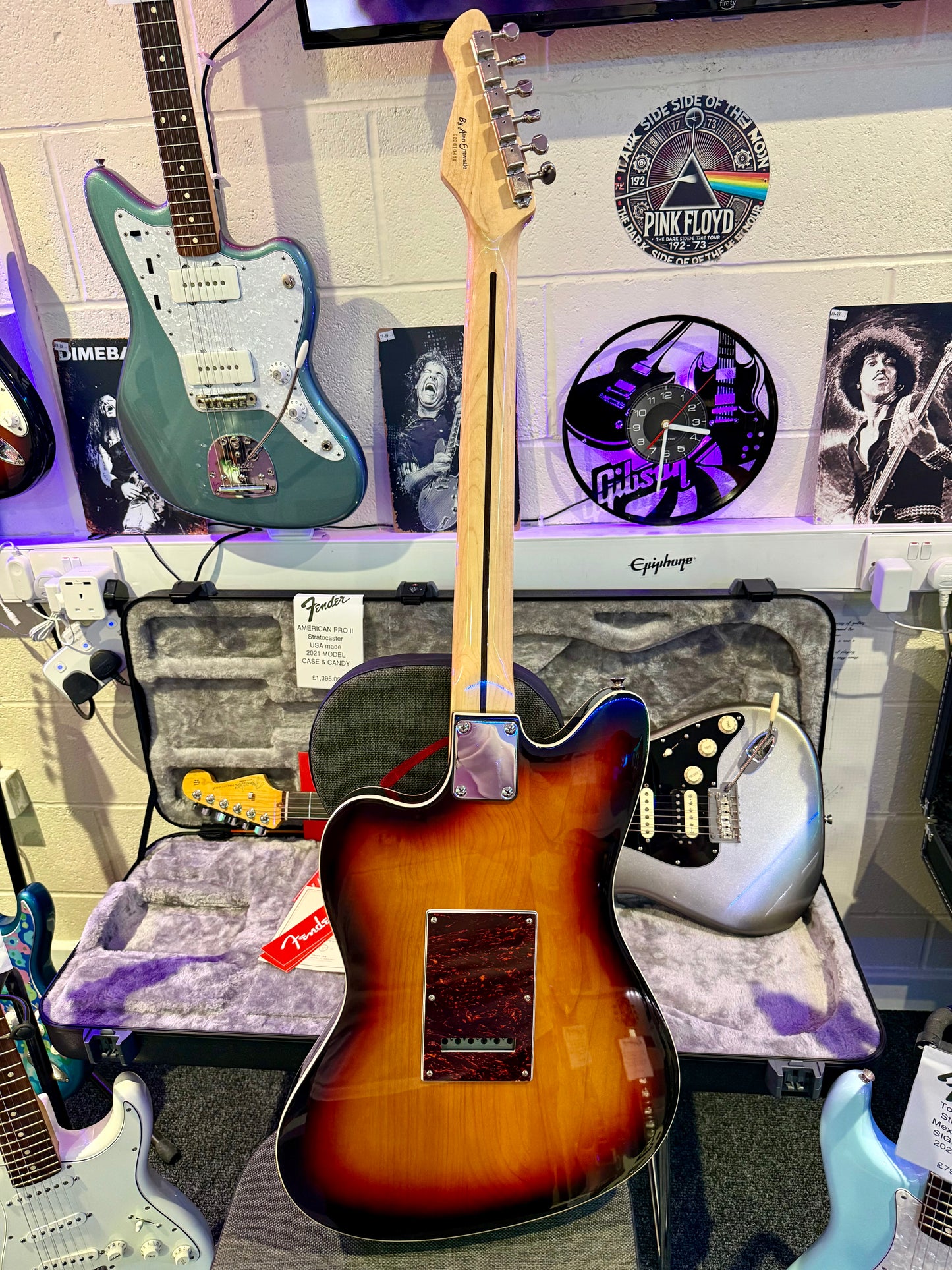 🔥MINT 2023🔥 Revelation RJT-60 TL Thinline~ Vintage Sunburst~ Jazzmaster Style