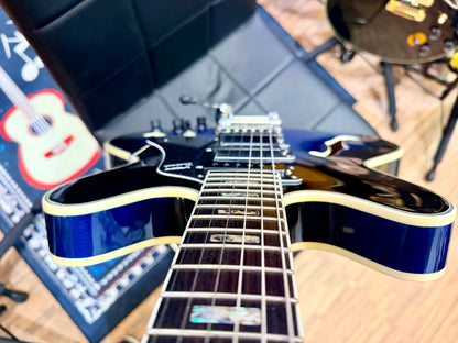 🔥MINT🔥 Vox Bobcat S66 Semi-Hollow ‘335’ Bigsby~ Blue Burst~ 2022 Korea 3 Pickup!